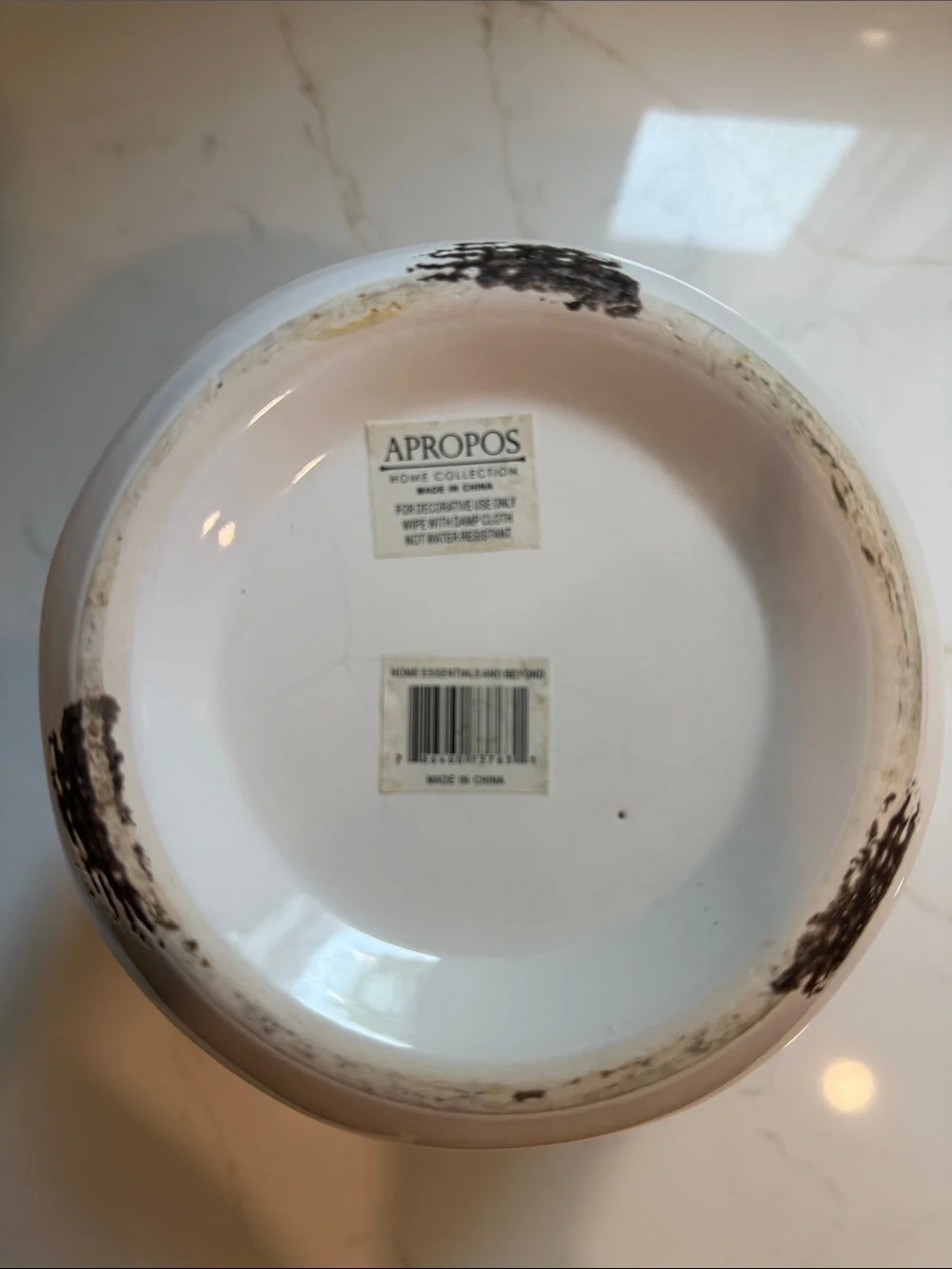 Apropos Home Collection Mason Jar Ceramic Utensil Crock Utensil Holder Antique